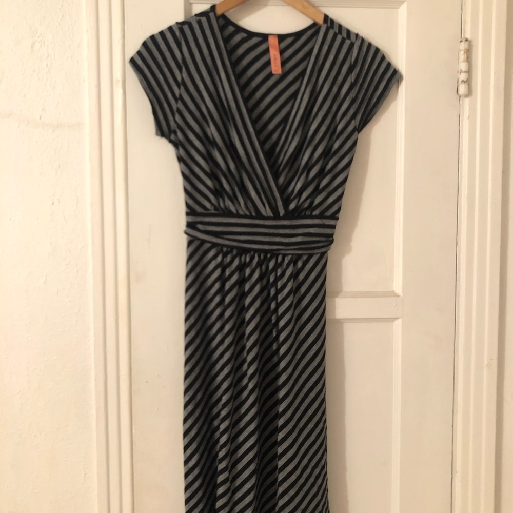 ModCloth knee length striped dress